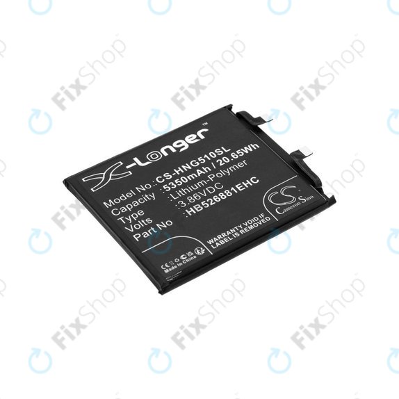 Akkumulátor Honor Magic 5 Pro, 5350mAh, Li-Pol, 3.86V, HB526881EHC, HQ