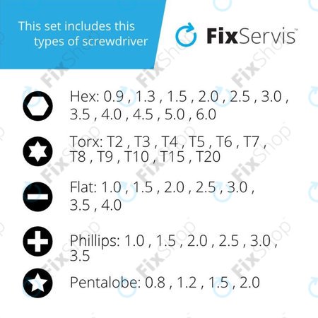 Jakemy JM-8163 - Szerviz Szerszám Készlet 62in1