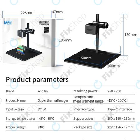 MaAnt 3D Super IR Cam - Hőkamera
