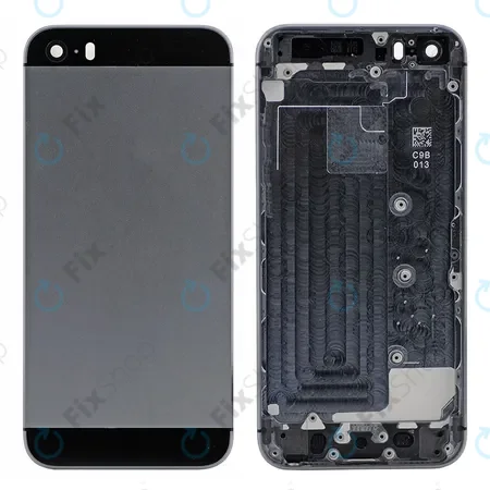 Apple iPhone 5S - Hátsó Ház (Space Gray)