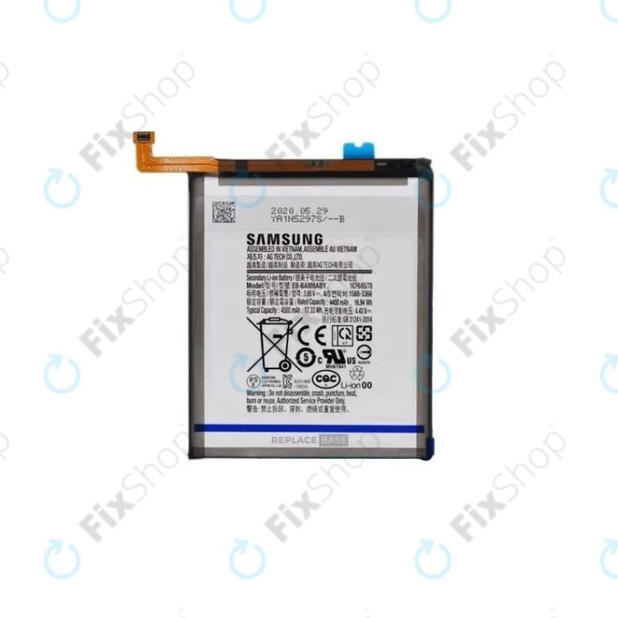 Samsung Galaxy A90 A908F - Akkumulátor EB-BA908ABY 4500mAh - GH82-21089A Genuine Service Pack