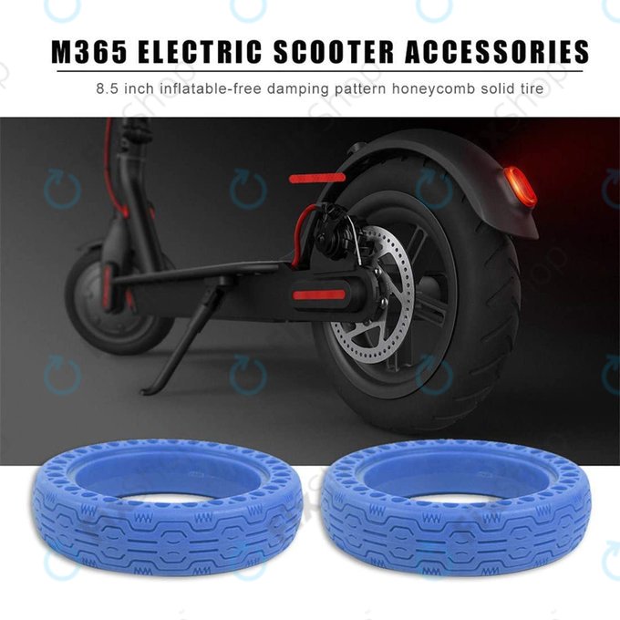 Xiaomi Mi Electric Scooter 1S, 2 M365, Essential, Pro, Pro 2 - Tartós, Teljes Tubeless Gumiabroncs (1. Típus) (Blue)