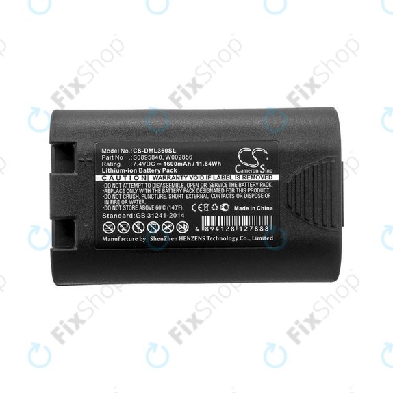 Akkumulátor Dymo Labelmanager, Rhino, 1600mAh, Li-Ion, 7.4V, S0895840, HQ