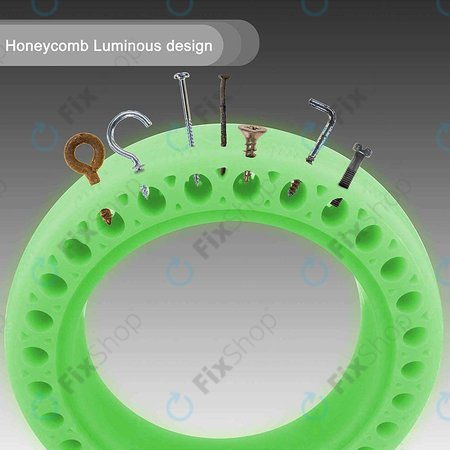 Xiaomi Mi Electric Scooter 1S, 2 M365, Essential, Pro, Pro 2 - Tartós, Teljes Tubeless Gumiabroncs (Green Fluorescent)