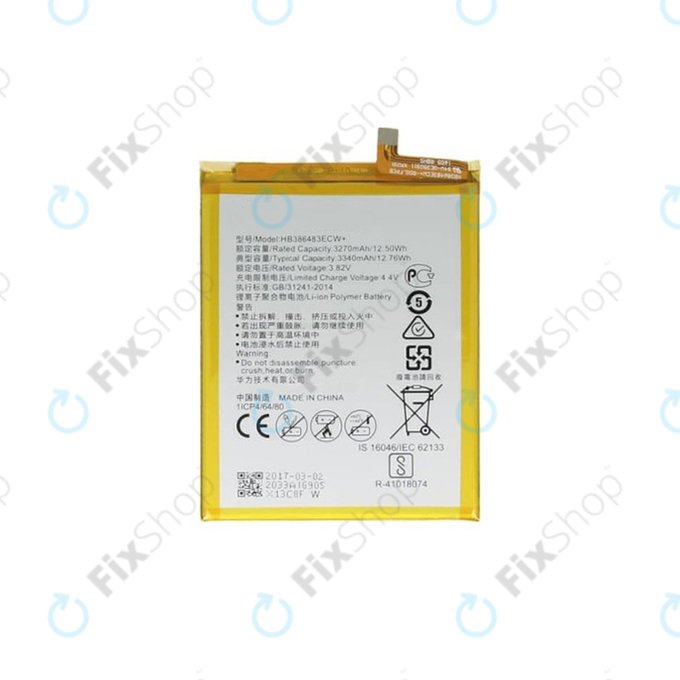 Huawei Honor 6X (BLN-L21) - Akkumulátor HB386483ECW 3340mAh