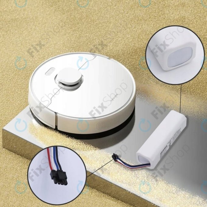 Xiaomi Dreame-series - Akkumulátor P2008-4S2P-MMBK, P1904-4S2P-MM Li-Ion 5200mAh