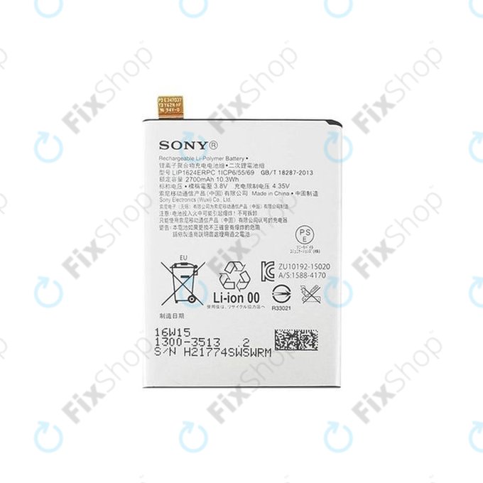 Sony Xperia X Performance F8131, F8132 - Akkumulátor LIP1624ERPC 2700mAh - 1300-3513 Genuine Service Pack