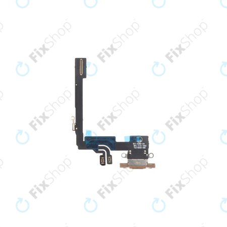 Apple iPhone 16 Pro - Töltő Csatlakozó + Flex Kábel (Desert Titanium)