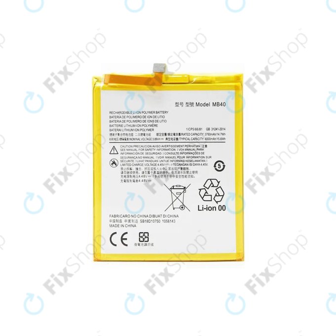 Motorola Edge 20 XT2143 - Akkumulátor MB40 4000mAh