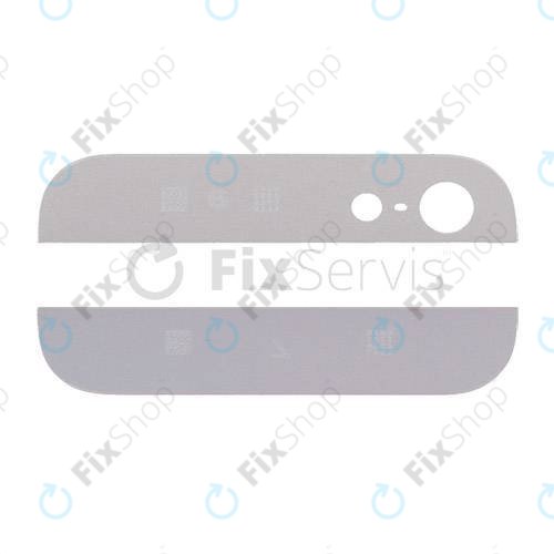 Apple iPhone 5 - Hátsó Üveg Burkolat (White)