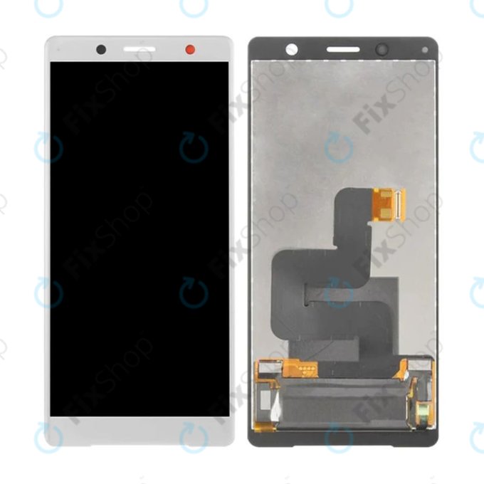 Sony Xperia XZ2 Compact - LCD Kijelző + Érintőüveg (Silver) TFT
