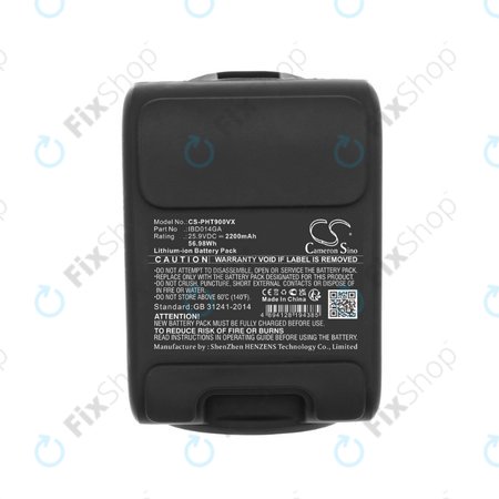 Philips Series 9000 AquaTrio, 8000-series, 7000-series - Akkumulátor IBD014GA Li-Ion 25.9V 2200mAh HQ