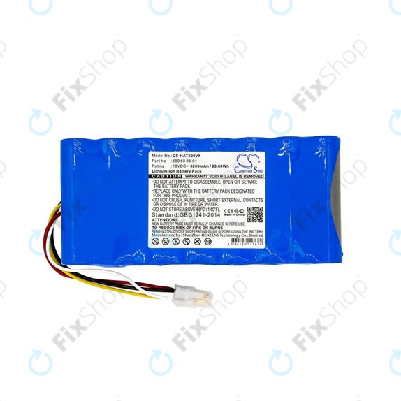 Husqvarna Automower 300-series, 400-series, 500-series - Akkumulátor 580 68 33-01/02/03, 588 14 64-01/02, 589 58 52-01/02, 589 58 57-01 5200mAh HQ