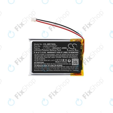 Akkumulátor Jabra Evolve 75, 400mAh, Li-Pol, 3.7V, AHB572535PST, HQ