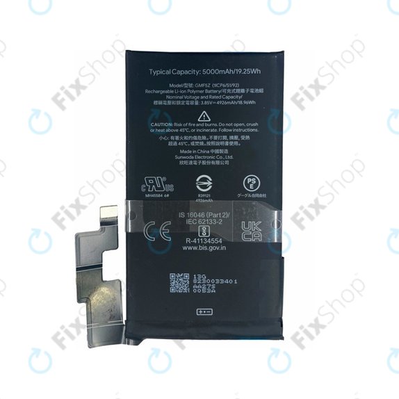 Google Pixel 7 Pro - Akkumulátor GMF5Z 5000mAh