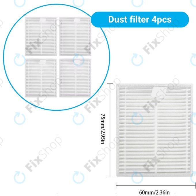 Xiaomi Roborock Q7 M5, Q7 M5+, Q7 L5, Q7 L5+ - Komplett kiegészítő készlet