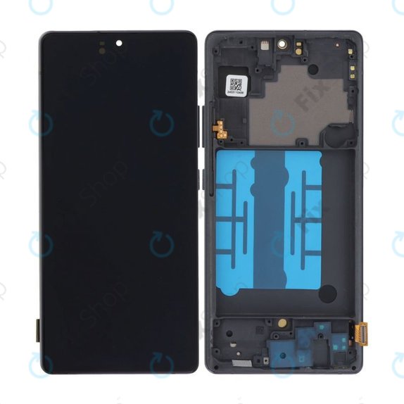 Samsung Galaxy A71 5G A716B - LCD Kijelző + Érintőüveg + Keret OLED