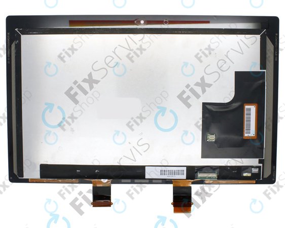 Microsoft Surface Pro, Pro 2 - LCD Kijelző + Érintőüveg (Fekete)