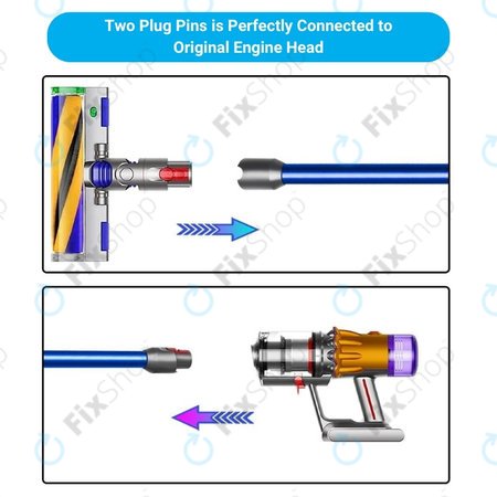Dyson V12 - Szívórúd (Kék)