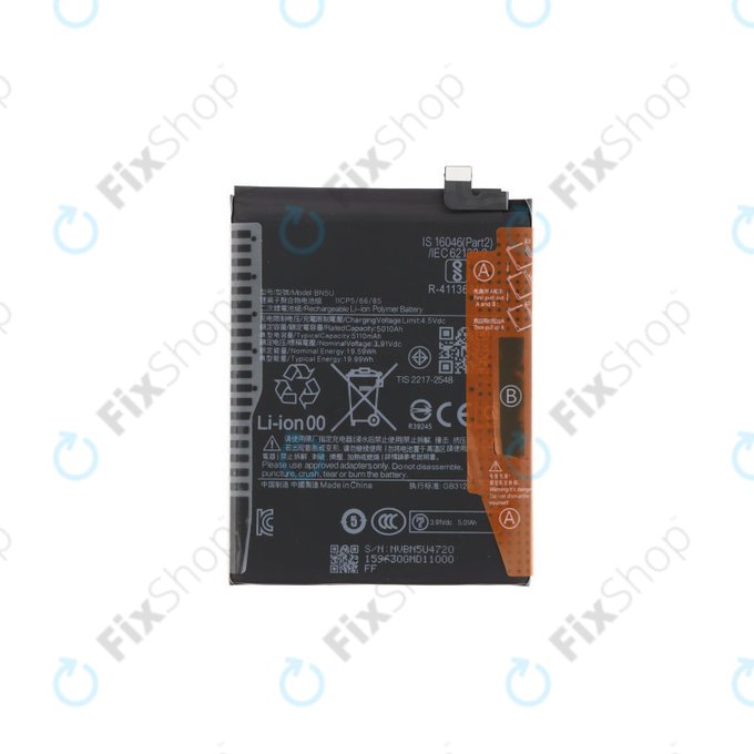 Xiaomi Redmi Note 14 5G 24094RAD4G - Akkumulátor BN5U 5110mAh