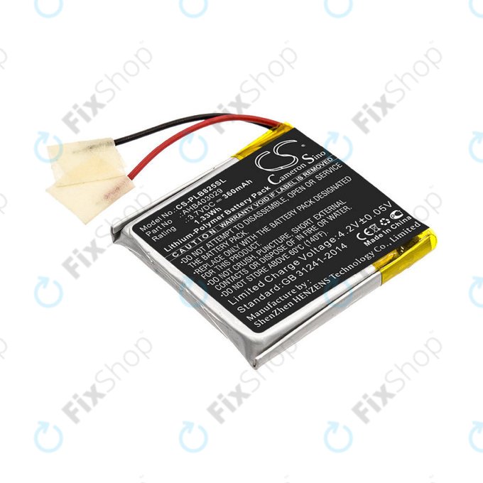 Akkumulátor Plantronics Voyager Focus B825, 360mAh, Li-Pol, 3.7V, AHB403029, HQ