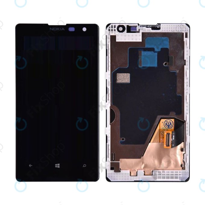 Nokia Lumia 1020 - LCD Kijelző + Érintőüveg + Keret TFT