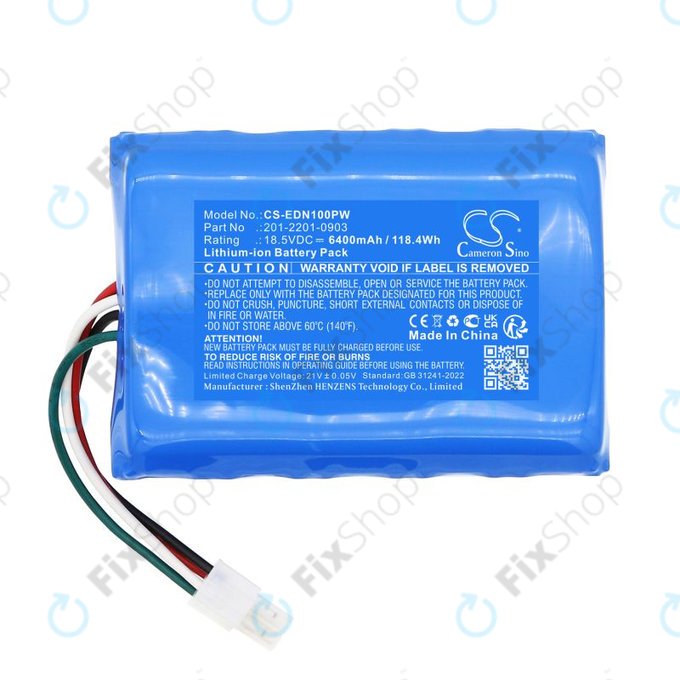 Akkumulátor Ecovacs BAIZE, G1-800, GX-600, GOAT G1, 6400mAh, Li-Ion, 18.5V, 201-2201-0903, HQ