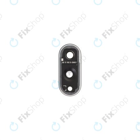 Samsung Galaxy S25 Edge - Hátlapi Kameralencse Üveg + Keret (Titanium Silver)