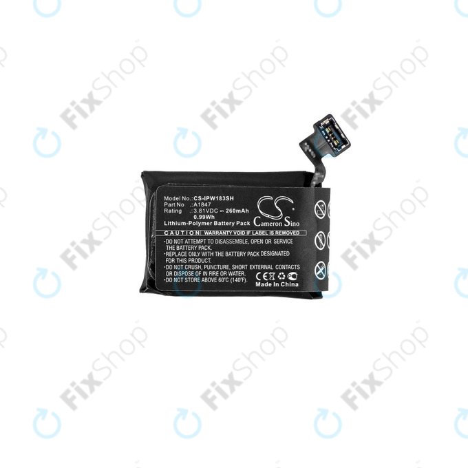 Apple Watch 3 38mm - Akkumulátor A1847 (GPS Version) 260mAh HQ