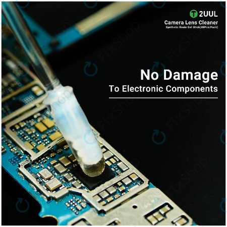 Kamera lencsetisztító gél pálca, műgyanta, 2UUL CL21, 48db/csomag