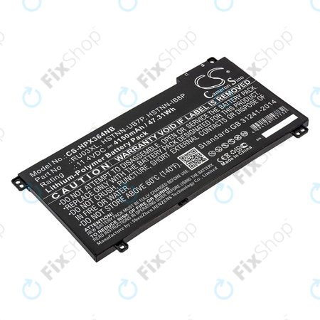 Akkumulátor HP ProBook x360 440 G1, x360 11 G3, 4150mAh, Li-Pol, 11.4V, HSTNN-UB7P, HQ