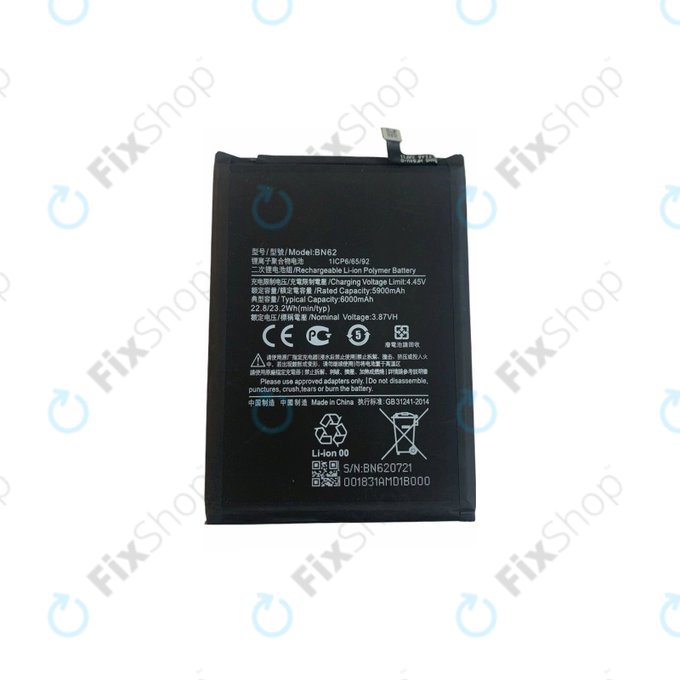 Xiaomi Redmi 9T - Akkumulátor BN62 6000mAh
