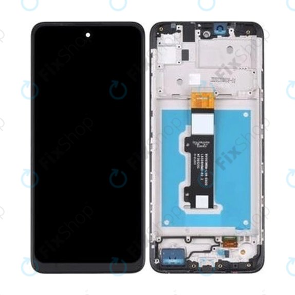 Motorola Moto E30 - LCD Kijelző + Érintőüveg + keret TFT