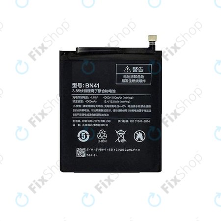 Xiaomi Redmi Note 4 MTK - Akkumulátor BN41 4100mAh