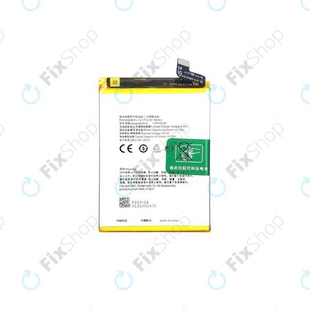 Oppo A94 5G CPH2211 - Akkumulátor BLP819 4310mAh - O-4906422 Genuine Service Pack