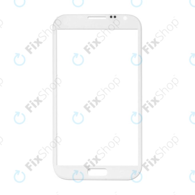 Samsung Galaxy Note 2 N7100 - Érintőüveg (White)
