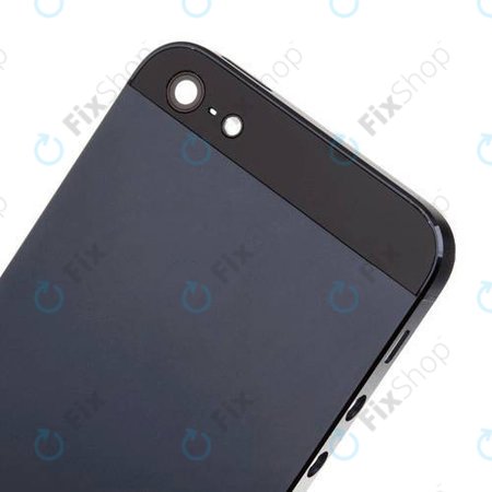 Apple iPhone 5 - Hátsó Ház (Black)