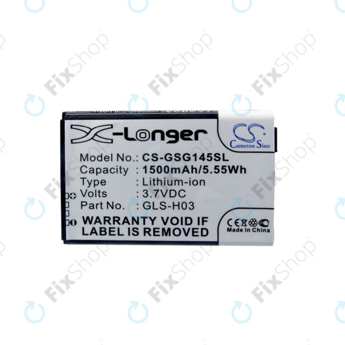 Akkumulátor Gigabyte GSmart G1345, 1500mAh, Li-Ion, 3.7V, GLS-H03, HQ