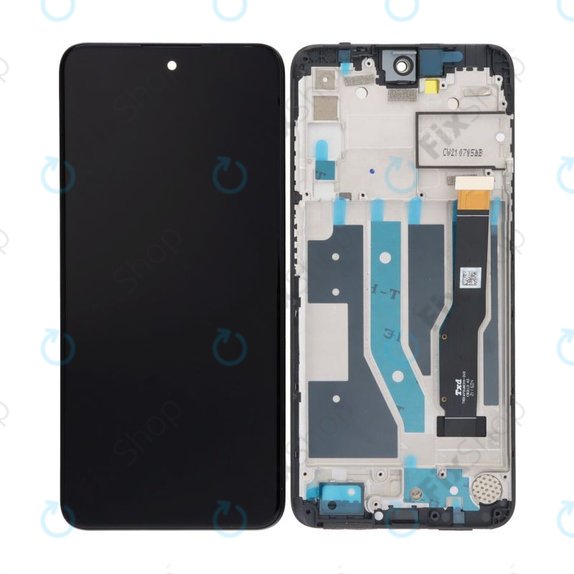 TCL 20L T774B T774H - LCD Kijelző + Érintőüveg + Keret TFT