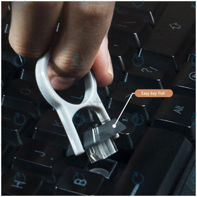 Többfunkciós Kefekészlet Ruha- és Kulcslehúzóval 6in1