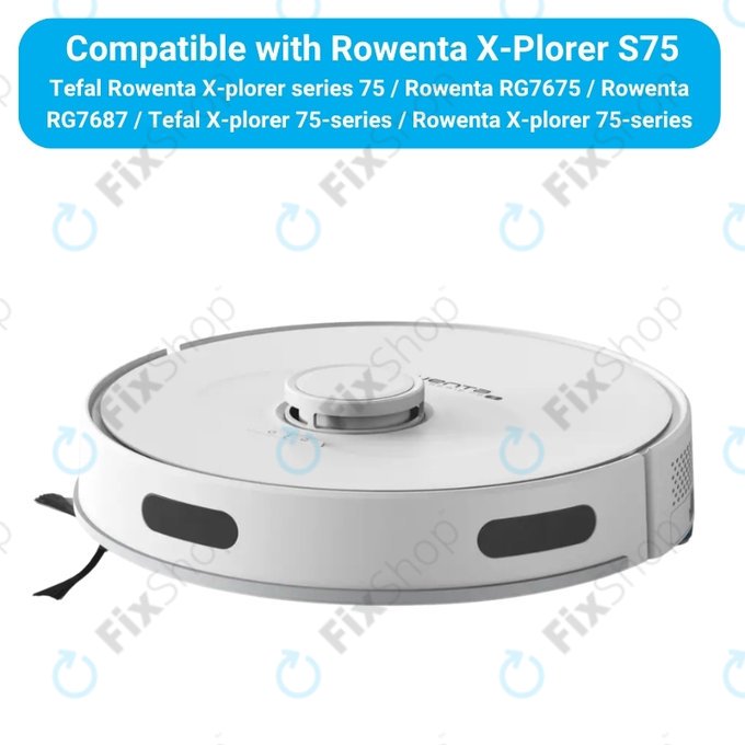 Pótalkatrész készlet Rowenta X-Plorer S75 (1x Főkefe, 2x Szűrő, 2x Oldalkefe)