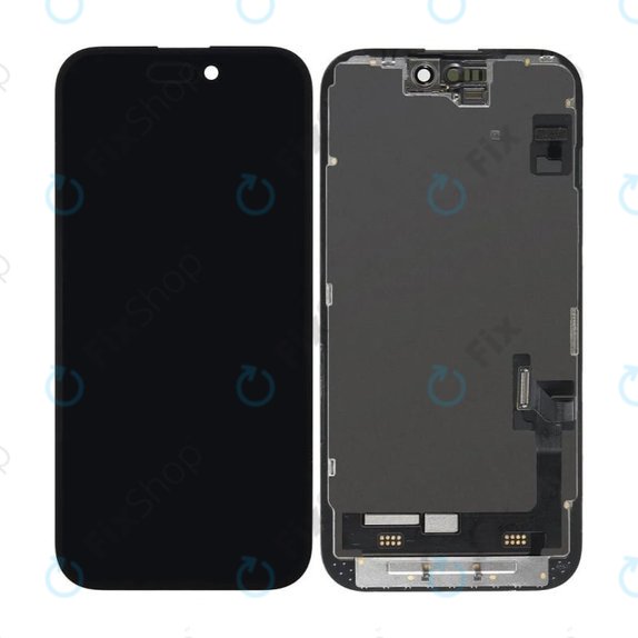 Apple iPhone 15 - LCD Kijelző + Érintőüveg + Keret Hard OLED FixPremium