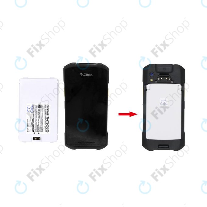 Zebra TC21,TC26,TC26AK,TC210,TC210K - Akkumulátor BTRY-TC2Y-1XMA1-01 3050mAh (White) HQ