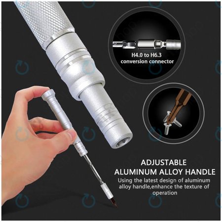 Jakemy JM-8166 - Szerviz Szerszám Készlet 61in1