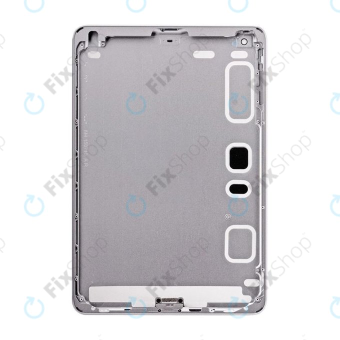 Apple iPad Mini 3 - hátsó Housing WiFi Változat (Space Gray)