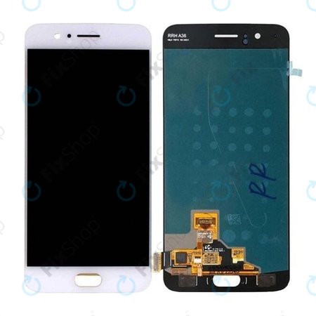 OnePlus 5 - LCD Kijelző + Érintőüveg (White) TFT
