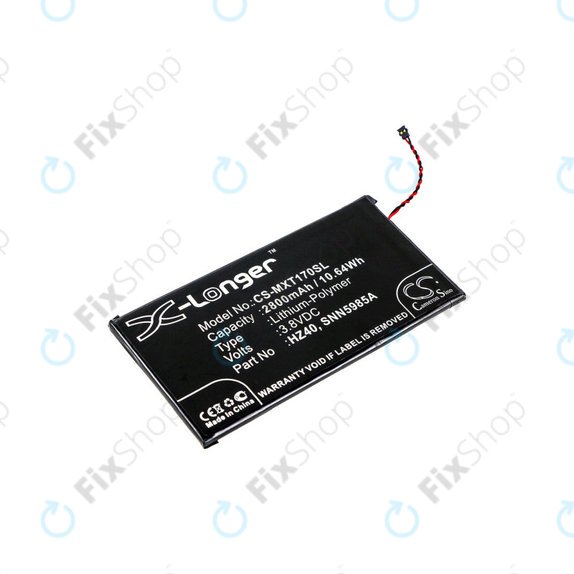 Motorola Moto Z2 Play XT1710-09 - Akkumulátor HZ40 2800mAh HQ