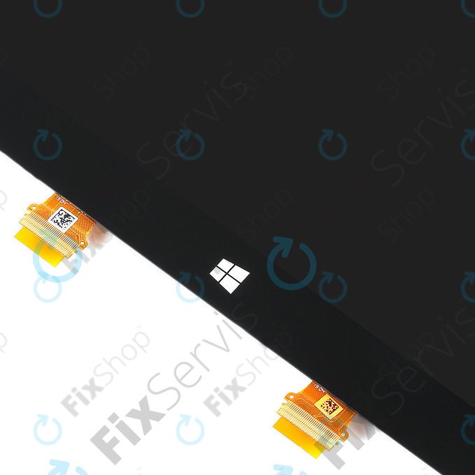Microsoft Surface RT 2 - LCD Kijelző + Érintőüveg (Fekete)