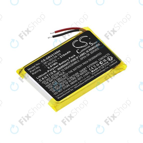 Akkumulátor Garmin Venu 2, 210mAh, Li-Pol, 3.85V, 361-00139-10, HQ