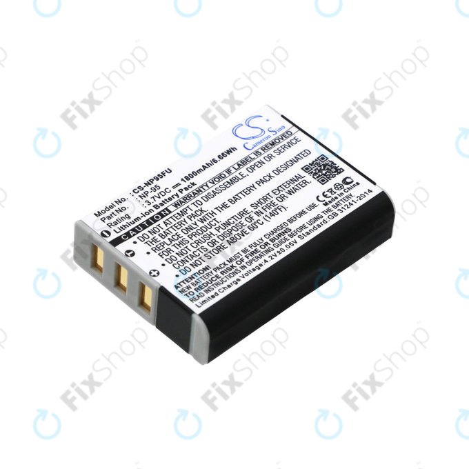 Akkumulátor Fujifilm FinePix F30, Ricoh GXR, 1800mAh, Li-Ion, 3.7V, DB-90, HQ